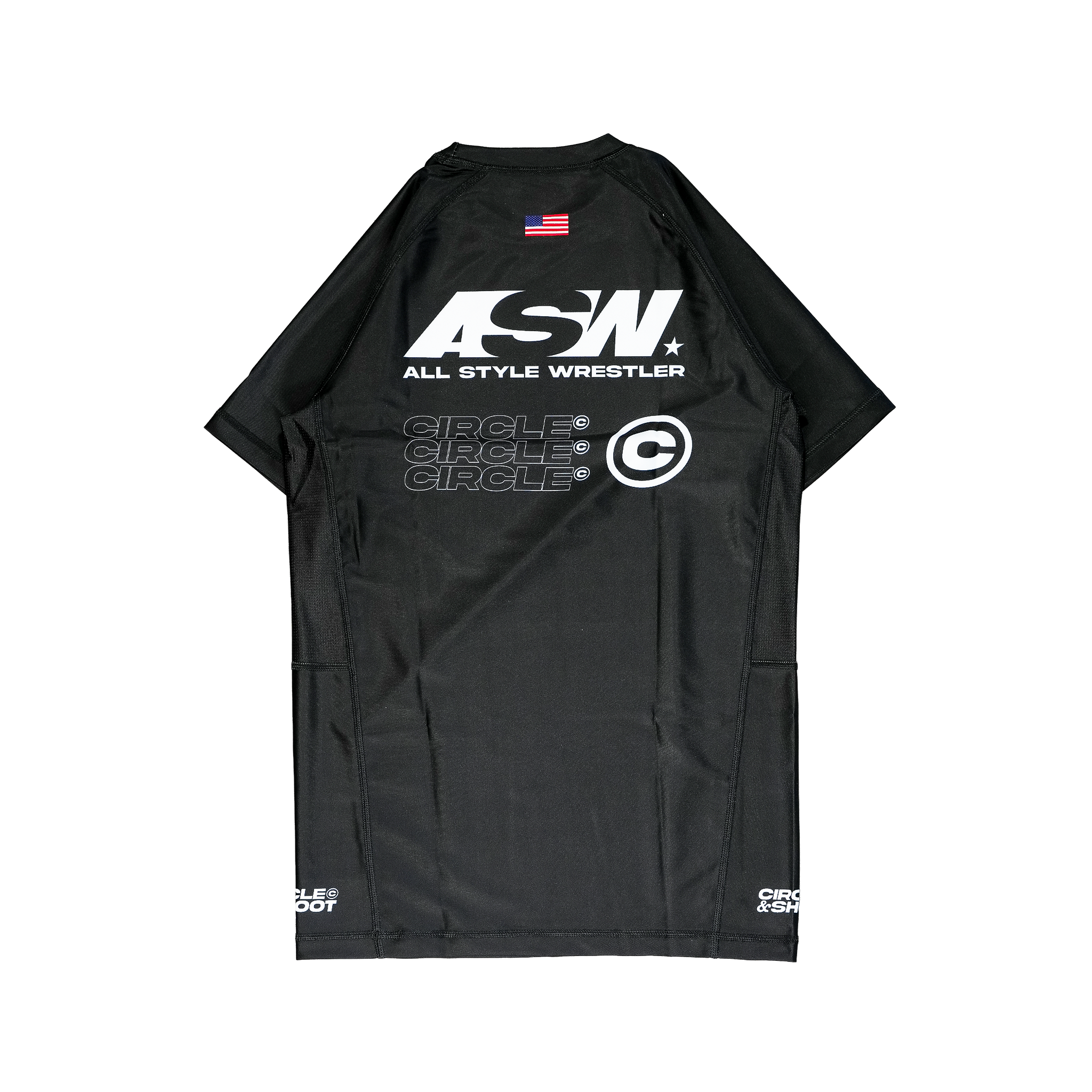 Circle Wrestling Matroom Top (Black)