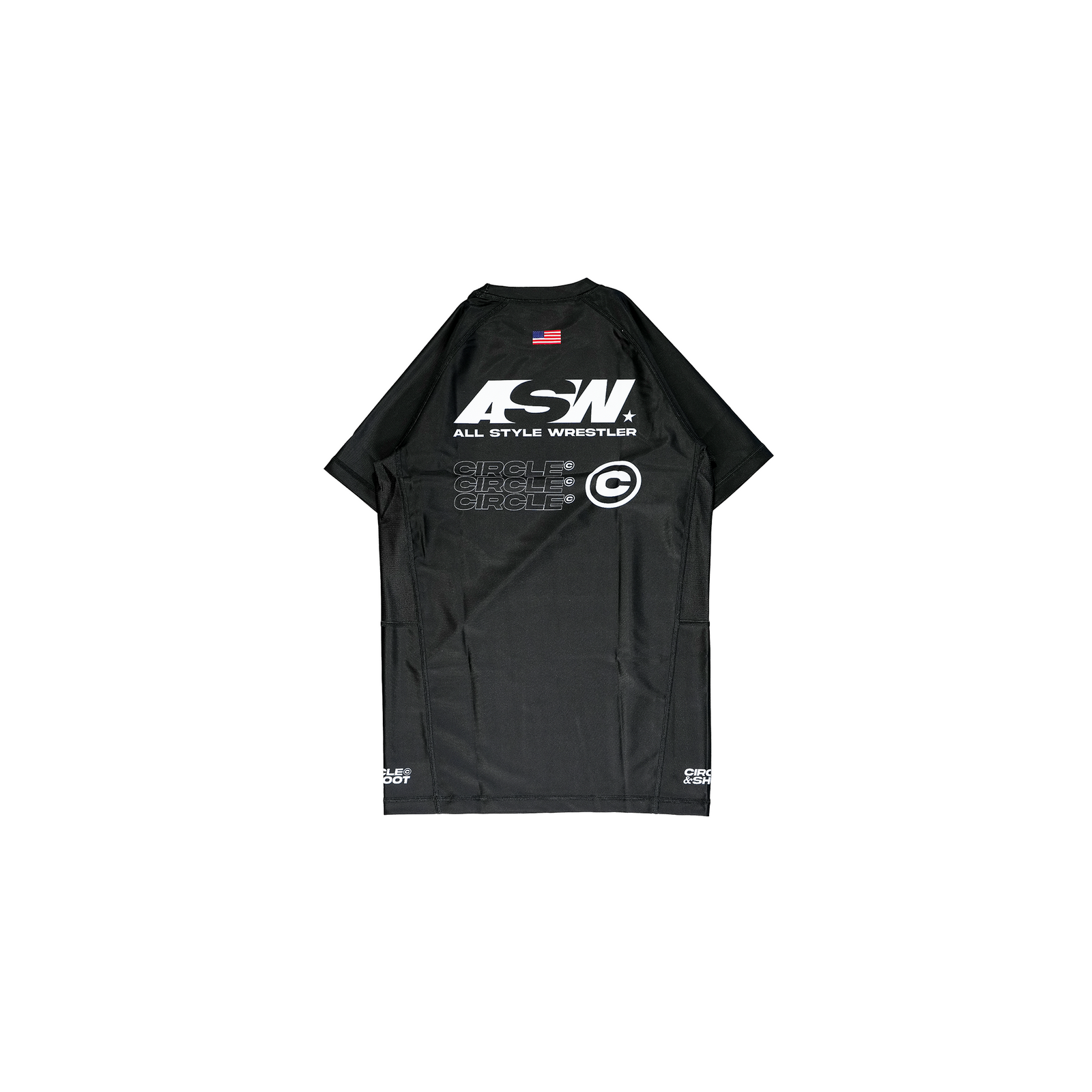 Circle Wrestling Youth Matroom Top (Black)